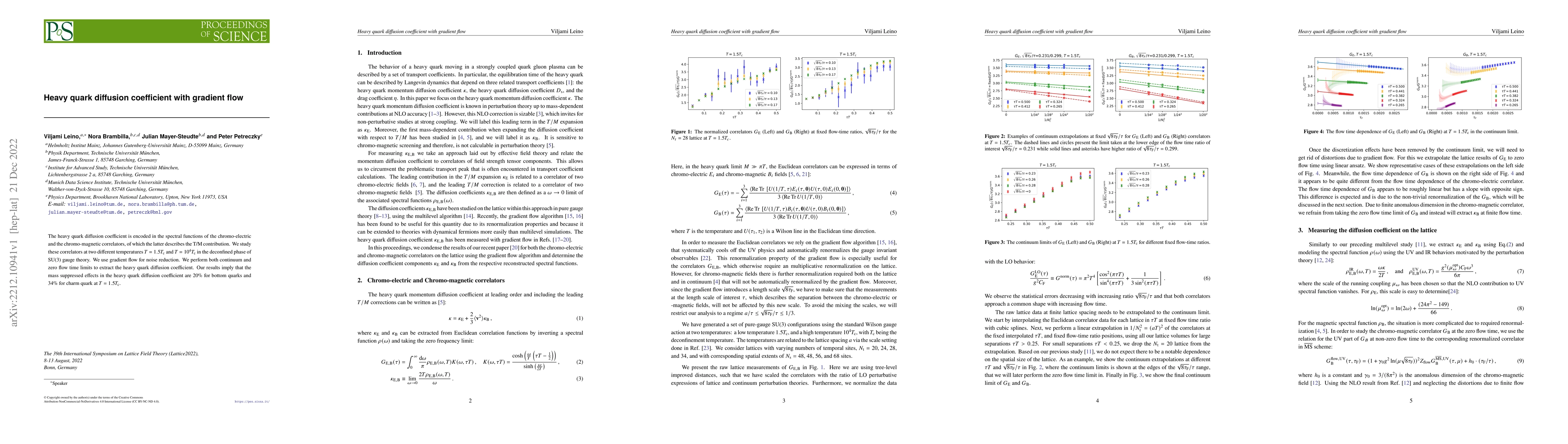 Thumbnail for Heavy quark diffusion coefficient with gradient flow