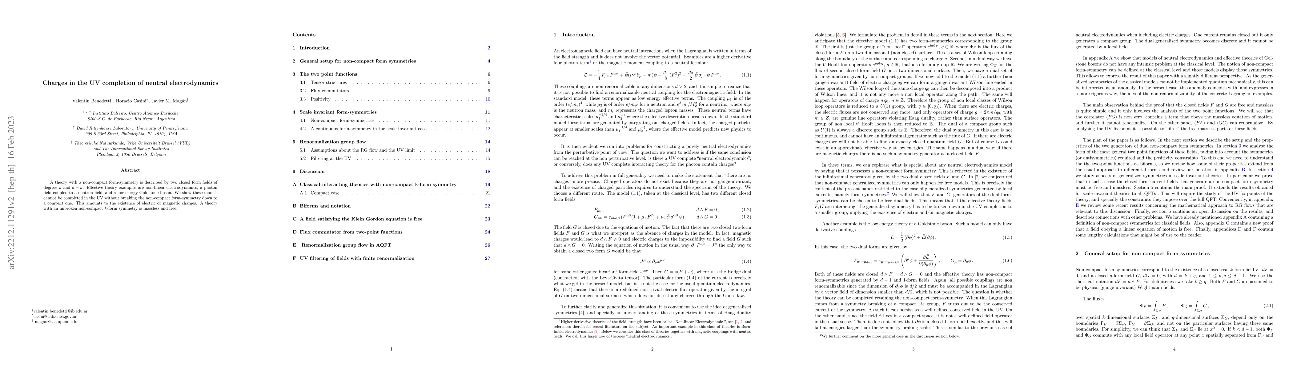Thumbnail for Charges in the UV completion of neutral electrodynamics