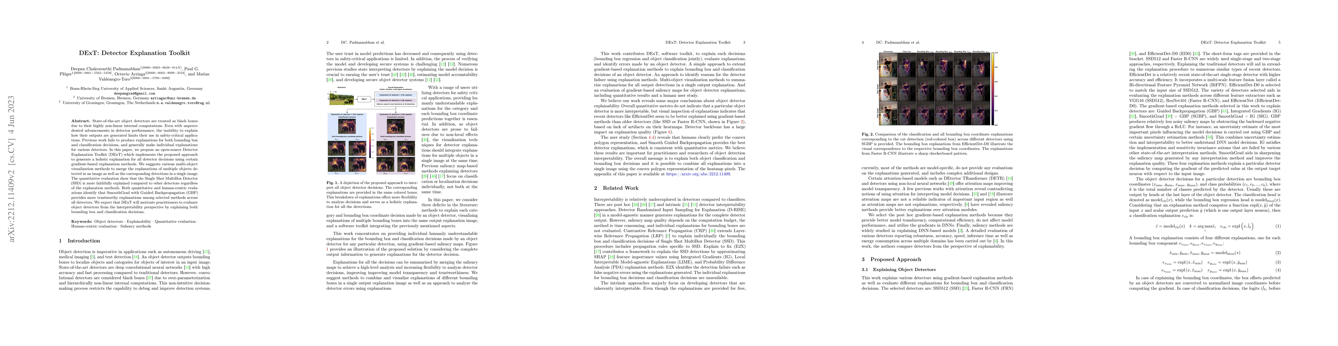 Thumbnail for DExT: Detector Explanation Toolkit
