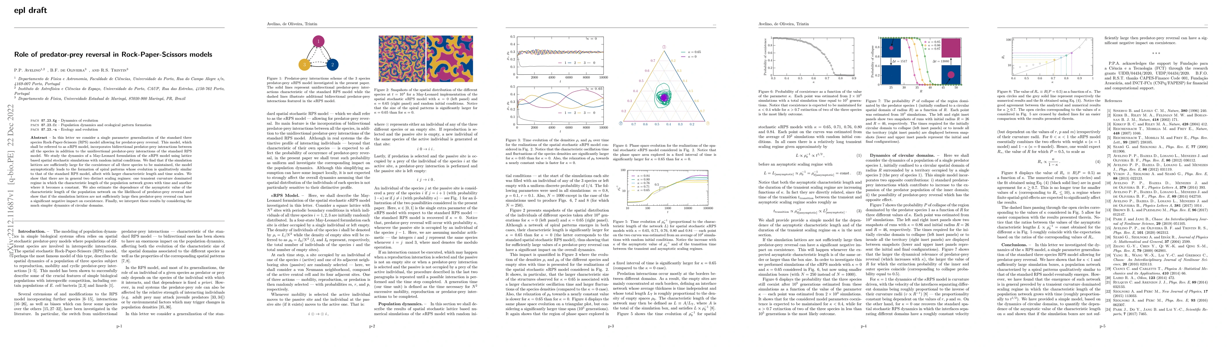 Thumbnail for Role of predator-prey reversal in Rock-Paper-Scissors models