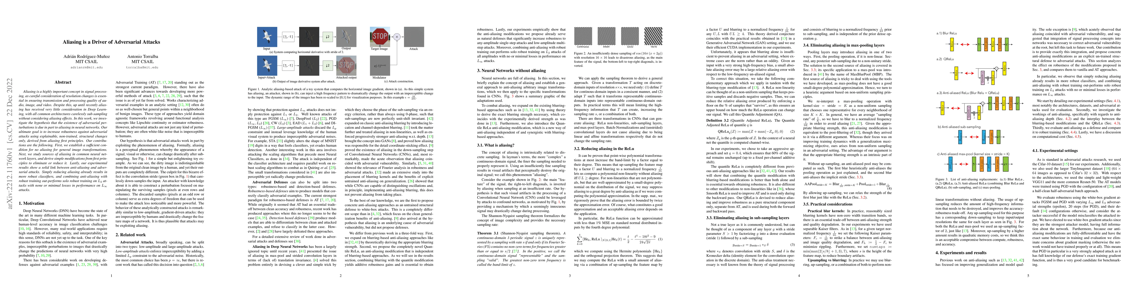 Thumbnail for Aliasing is a Driver of Adversarial Attacks