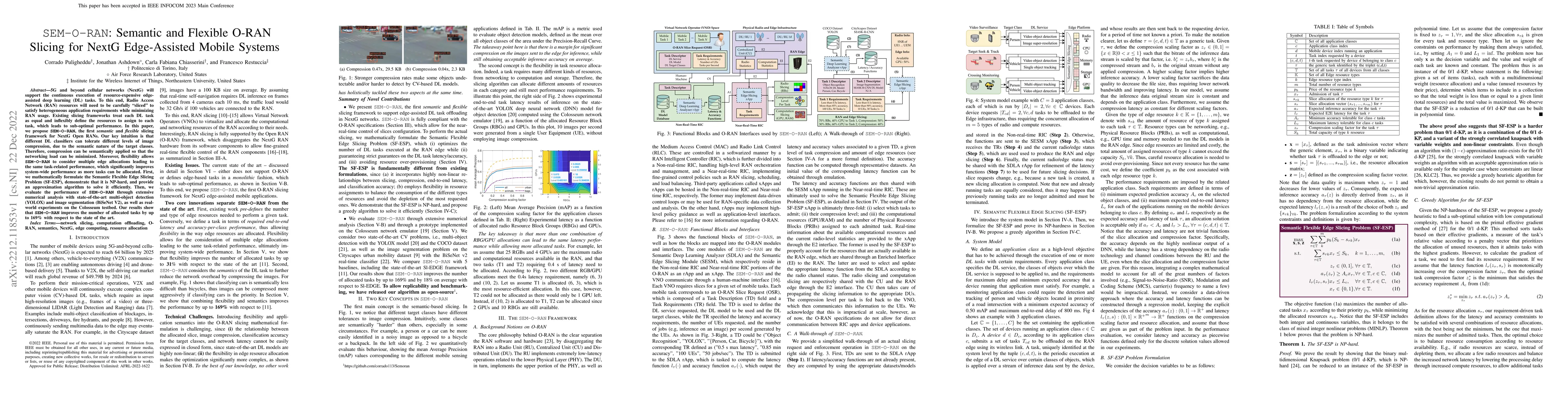 Thumbnail for SEM-O-RAN: Semantic and Flexible O-RAN Slicing for NextG Edge-Assisted
  Mobile Systems