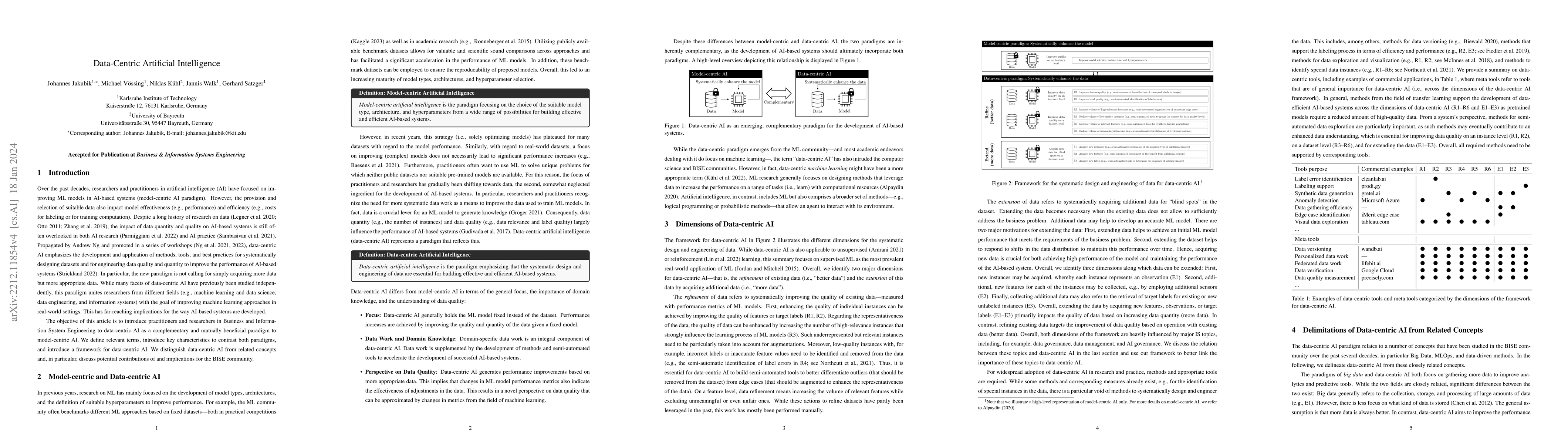 Thumbnail for Data-Centric Artificial Intelligence