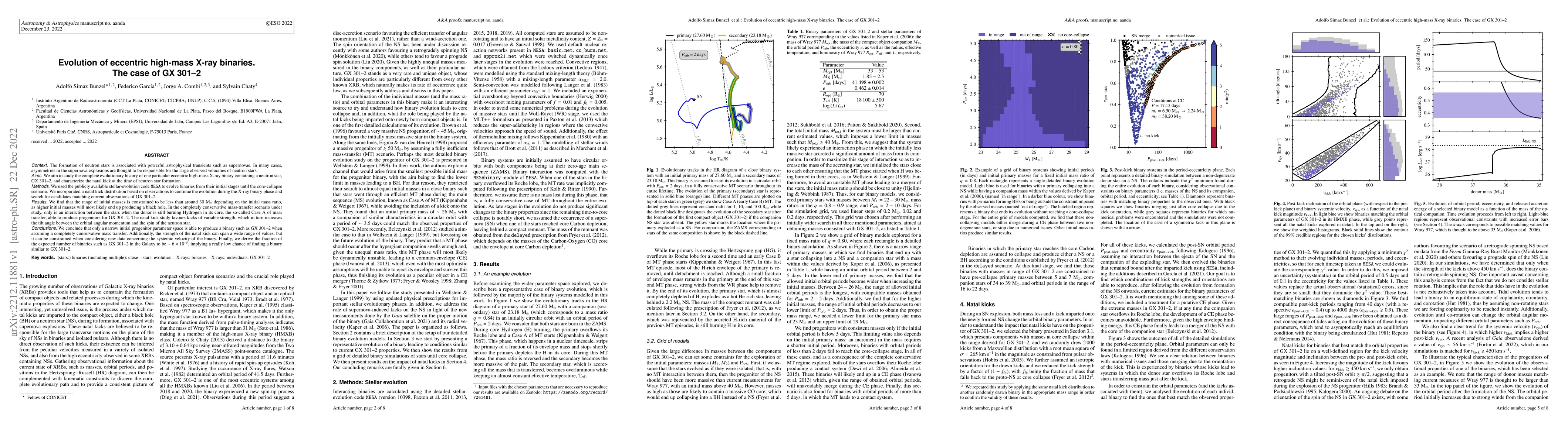 Thumbnail for Evolution of eccentric high-mass X-ray binaries. The case of GX 301-2