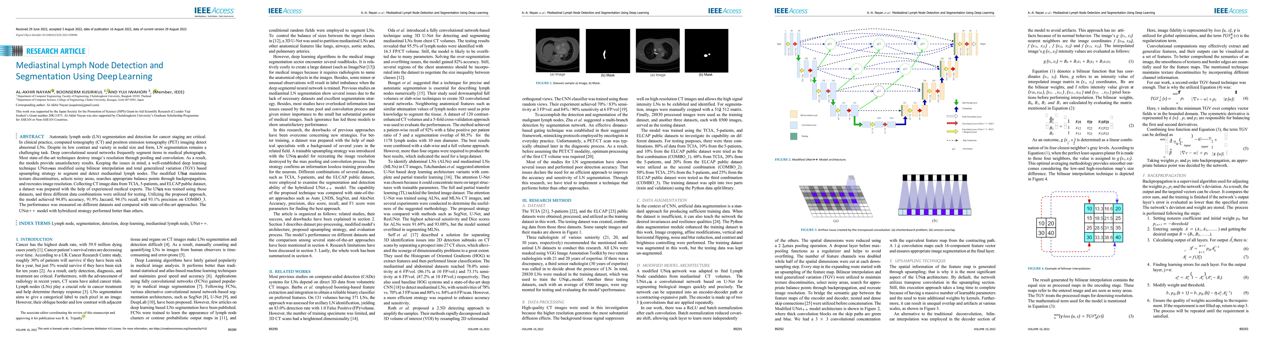 Thumbnail for Mediastinal Lymph Node Detection and Segmentation Using Deep Learning