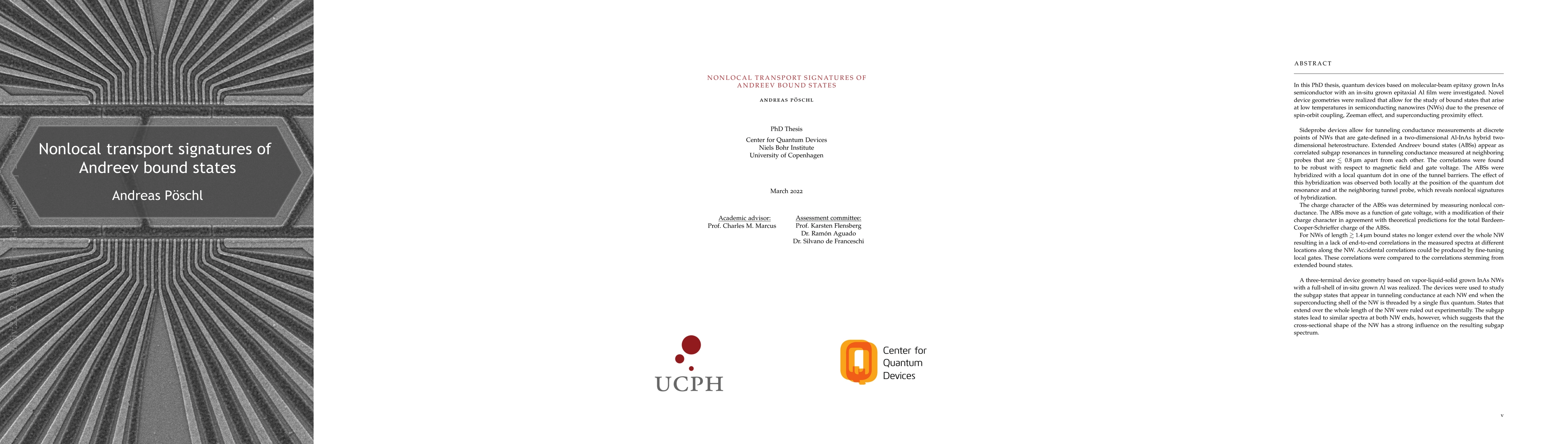 Thumbnail for Nonlocal transport signatures of Andreev bound states