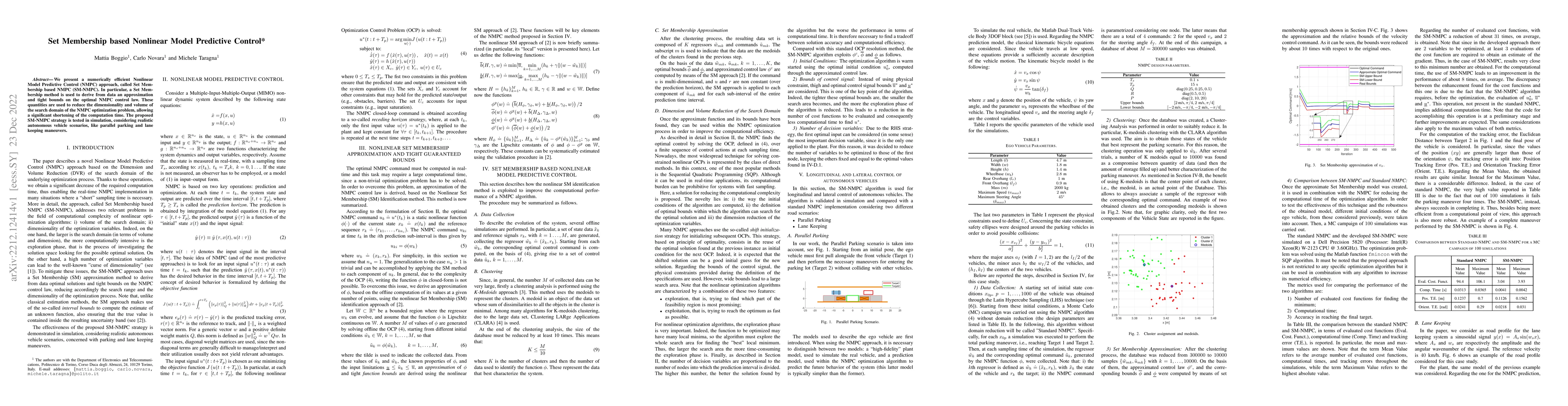 Thumbnail for Set Membership based Nonlinear Model Predictive Control
