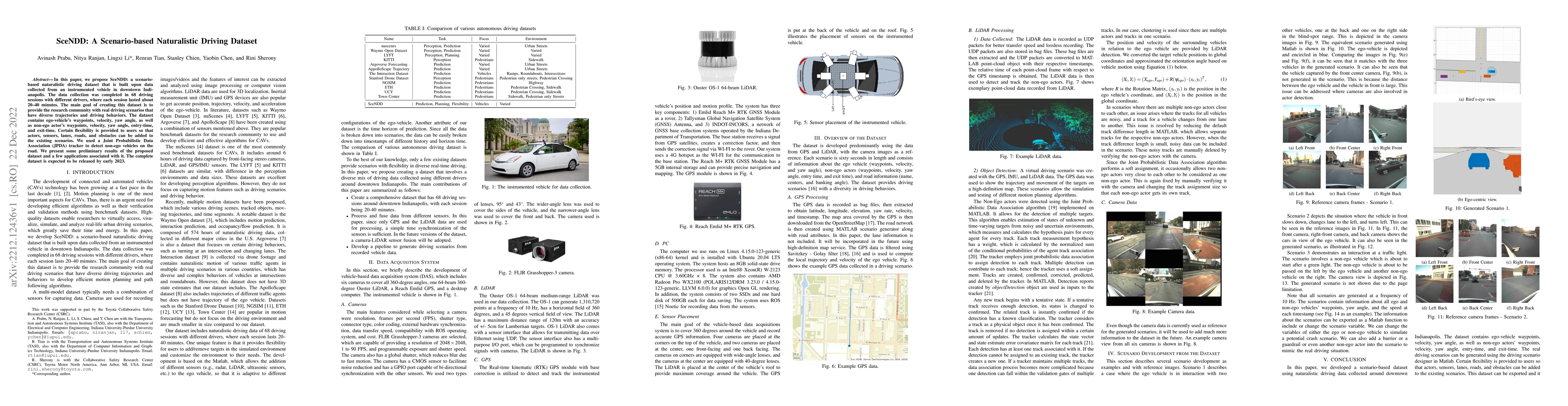 Thumbnail for SceNDD: A Scenario-based Naturalistic Driving Dataset