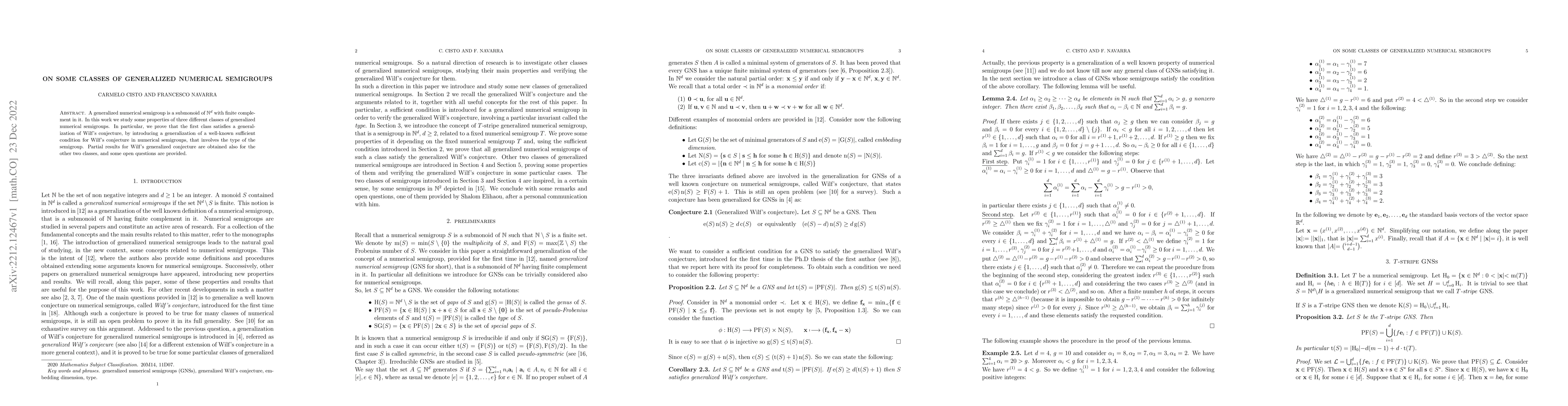 Thumbnail for On some classes of generalized numerical semigroups