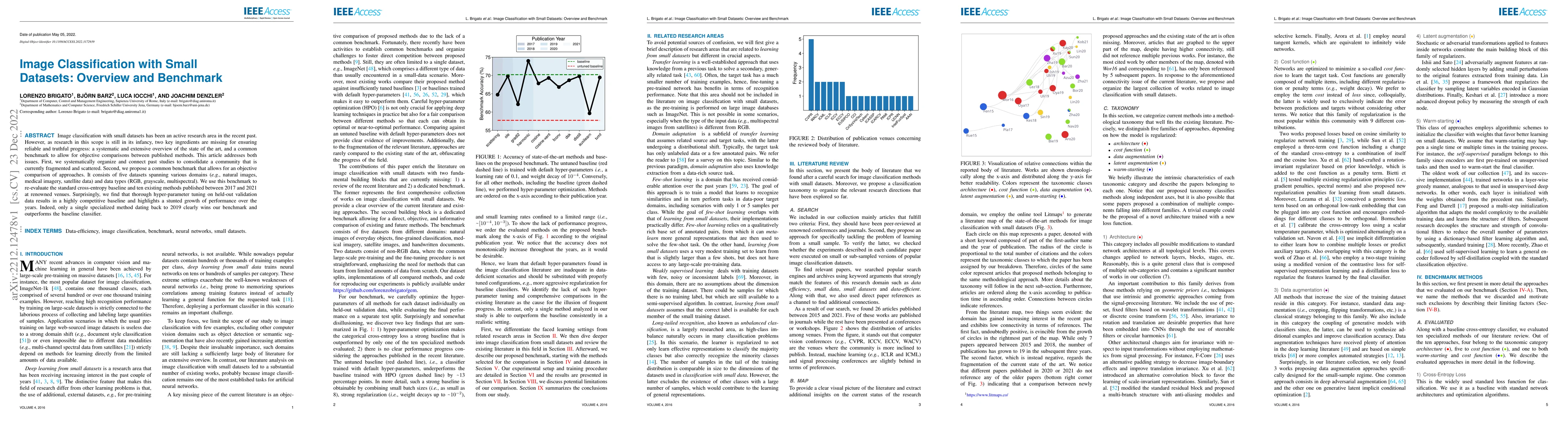 Thumbnail for Image Classification with Small Datasets: Overview and Benchmark