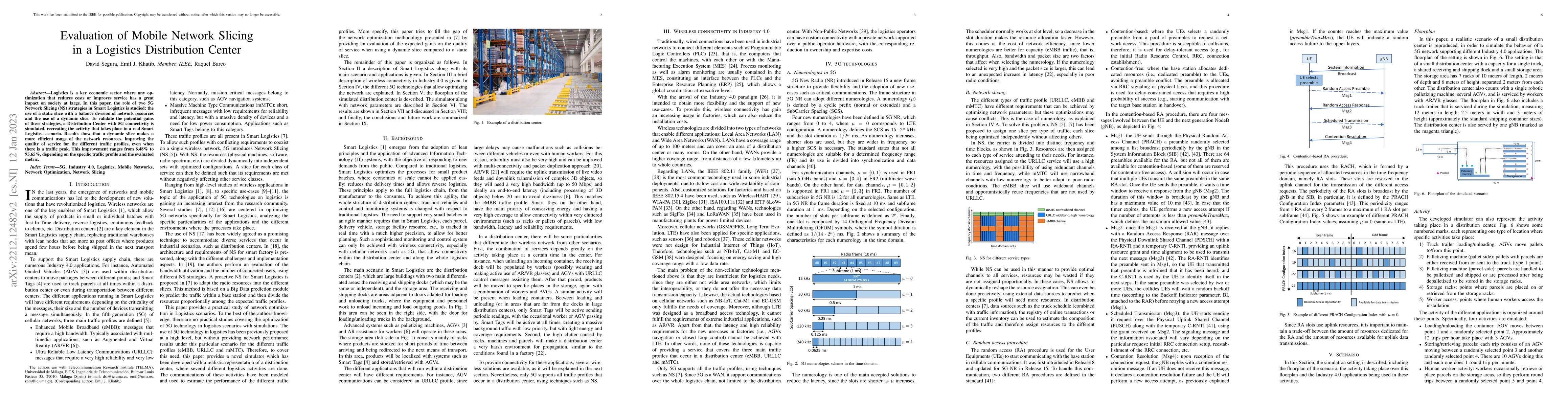 Thumbnail for Evaluation of Mobile Network Slicing in a Logistics Distribution Center