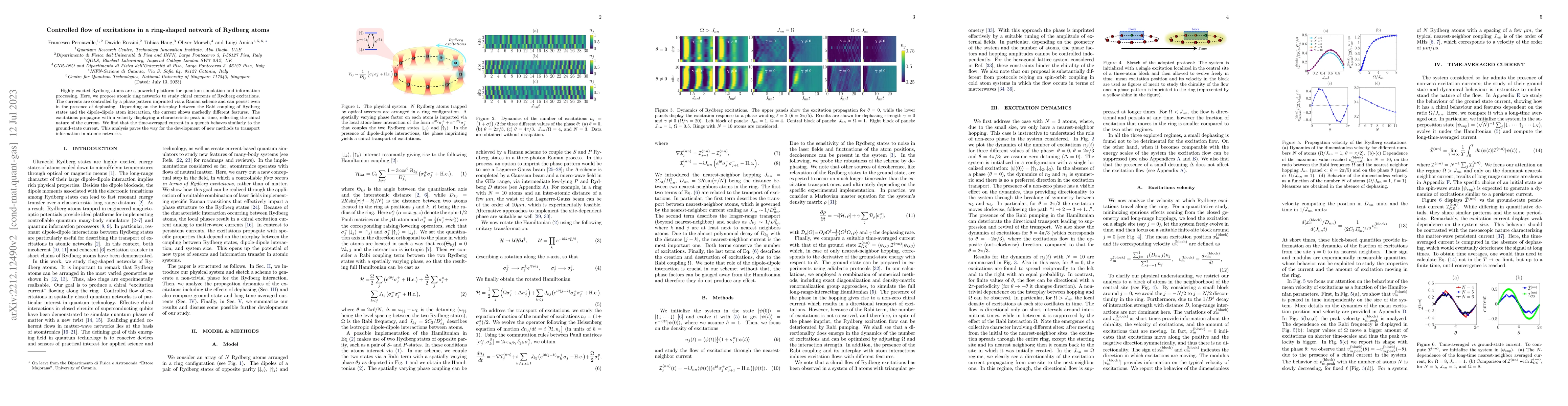 Thumbnail for Controlled flow of excitations in a ring-shaped network of Rydberg atoms