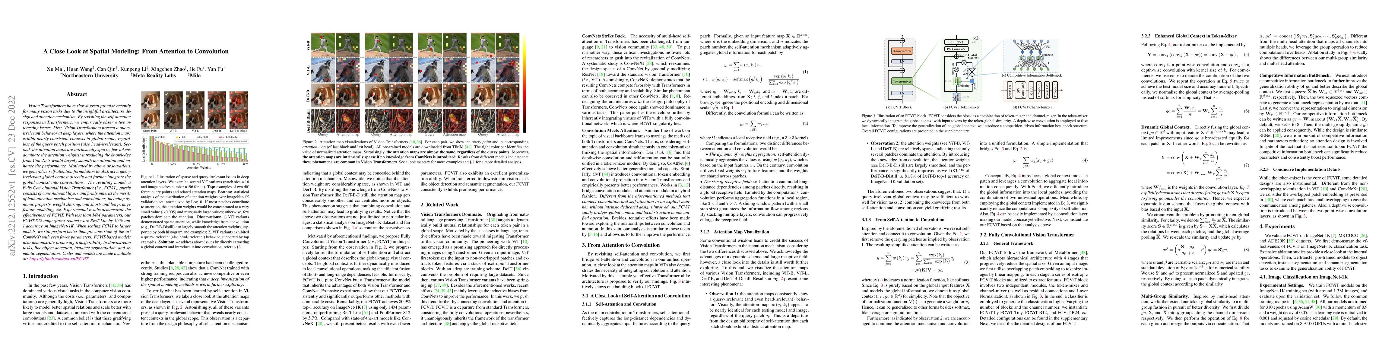 Thumbnail for A Close Look at Spatial Modeling: From Attention to Convolution