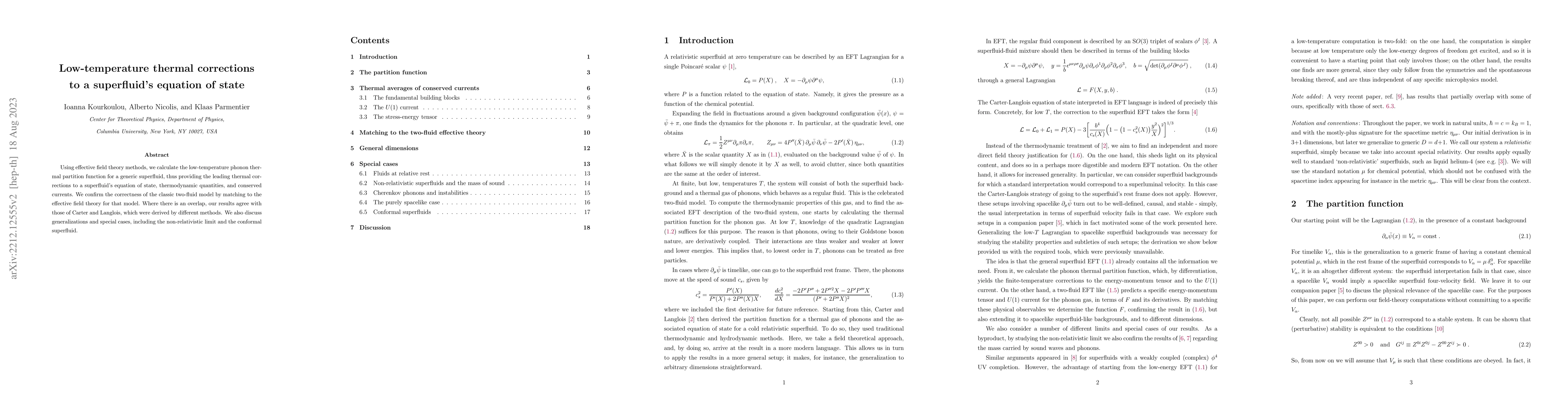 Thumbnail for Low-temperature thermal corrections to a superfluid's equation of state