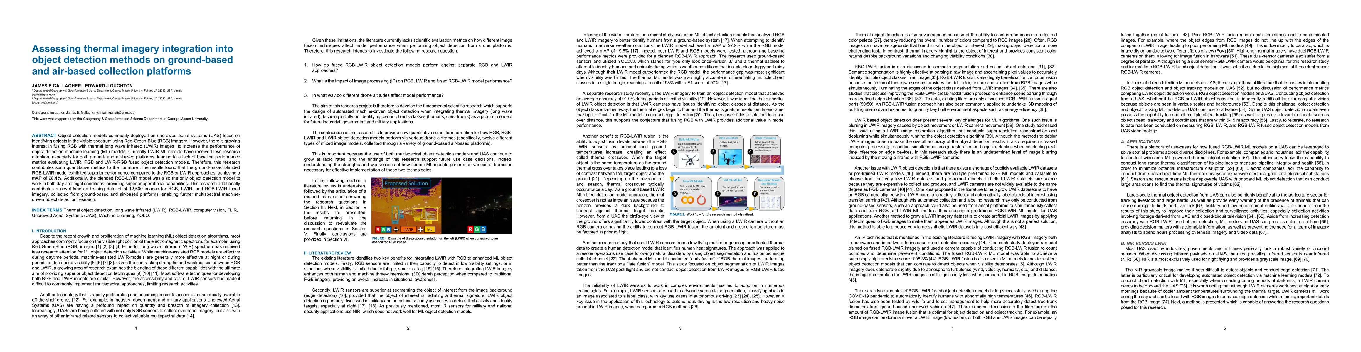 Thumbnail for Assessing thermal imagery integration into object detection methods on
  ground-based and air-based collection platforms