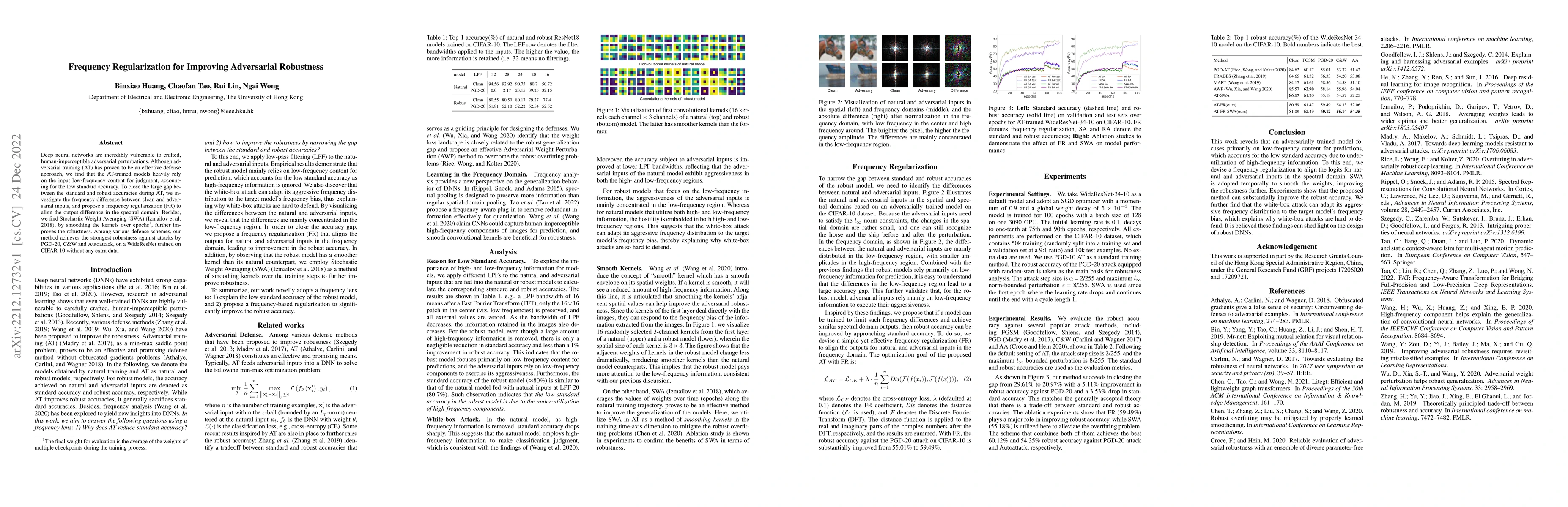 Thumbnail for Frequency Regularization for Improving Adversarial Robustness