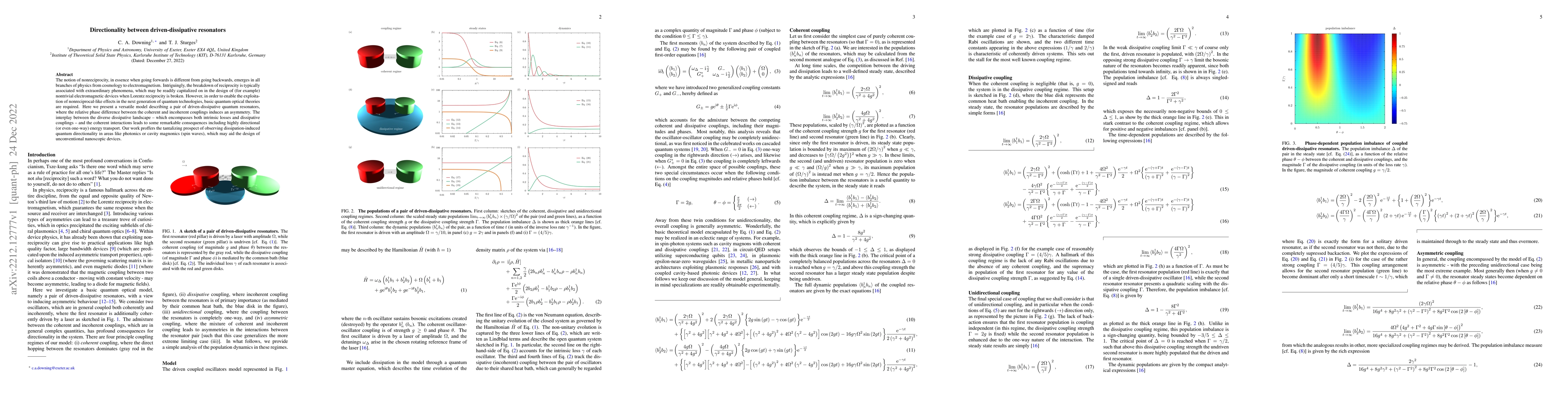 Thumbnail for Directionality between driven-dissipative resonators