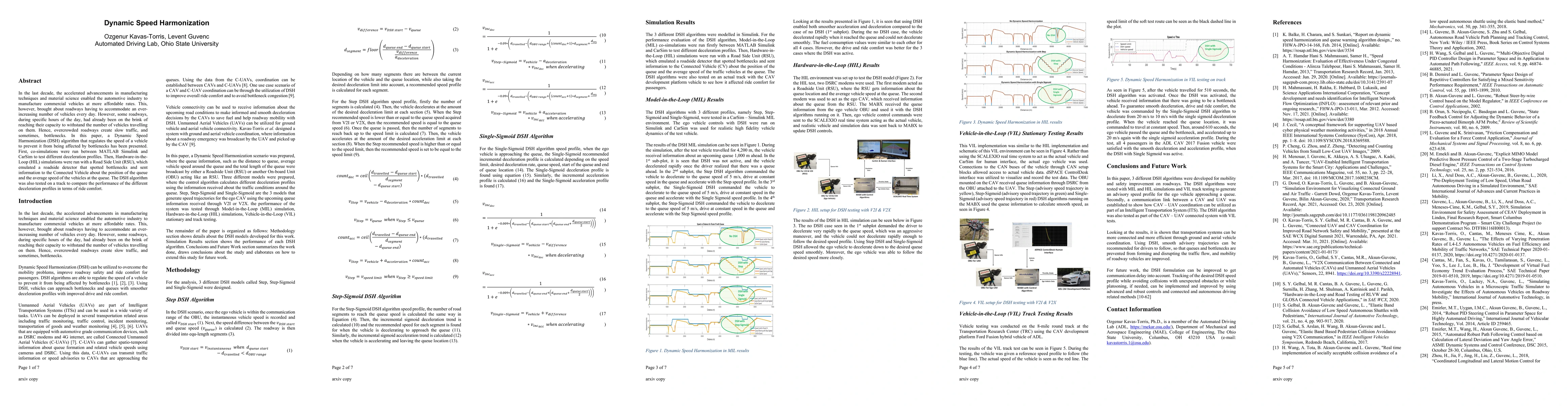 Thumbnail for Dynamic Speed Harmonization