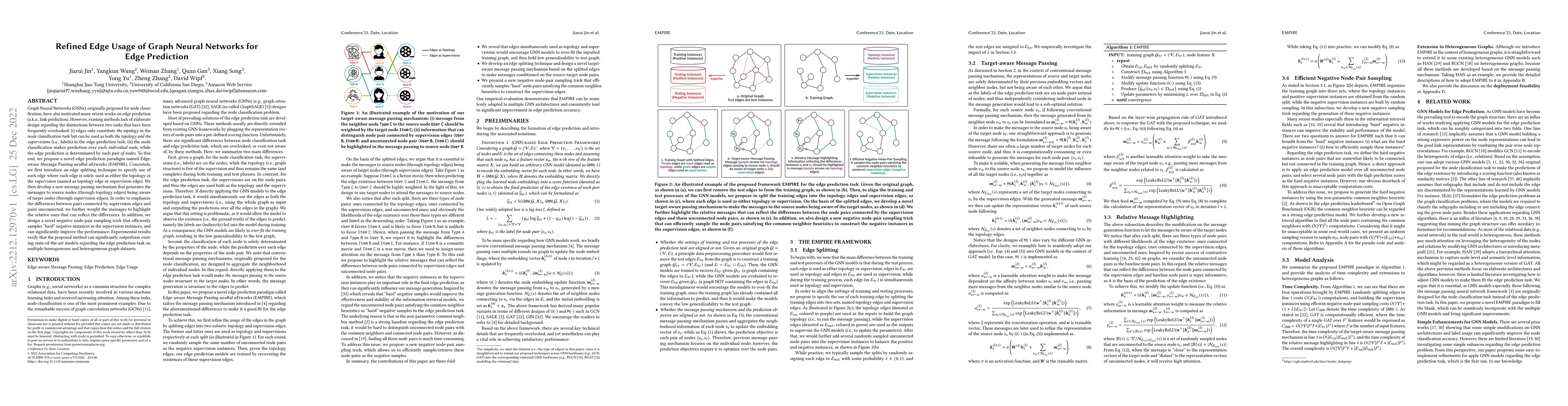 Thumbnail for Refined Edge Usage of Graph Neural Networks for Edge Prediction