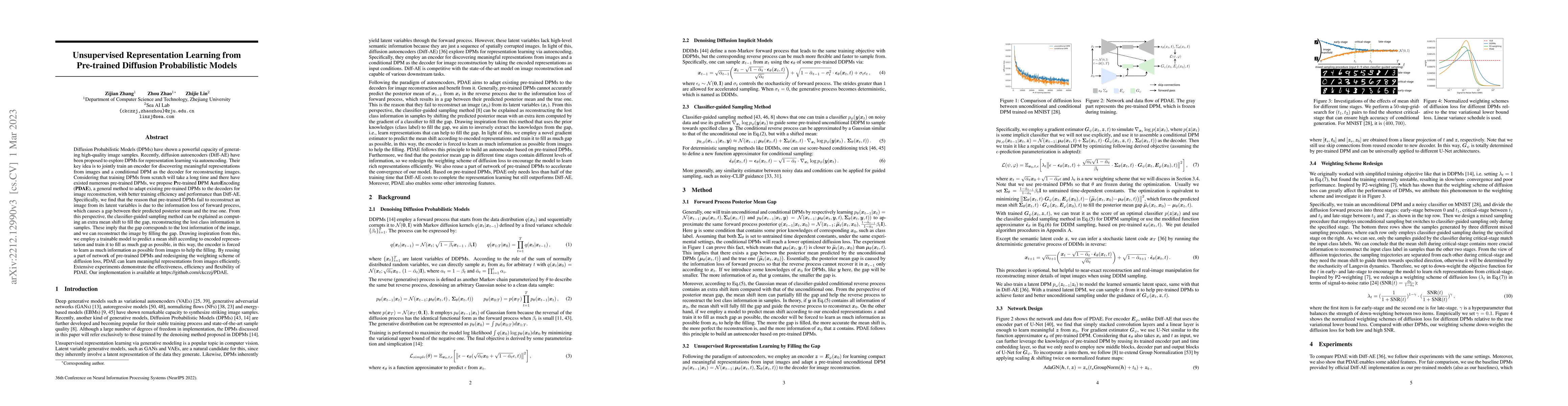 Thumbnail for Unsupervised Representation Learning from Pre-trained Diffusion
  Probabilistic Models