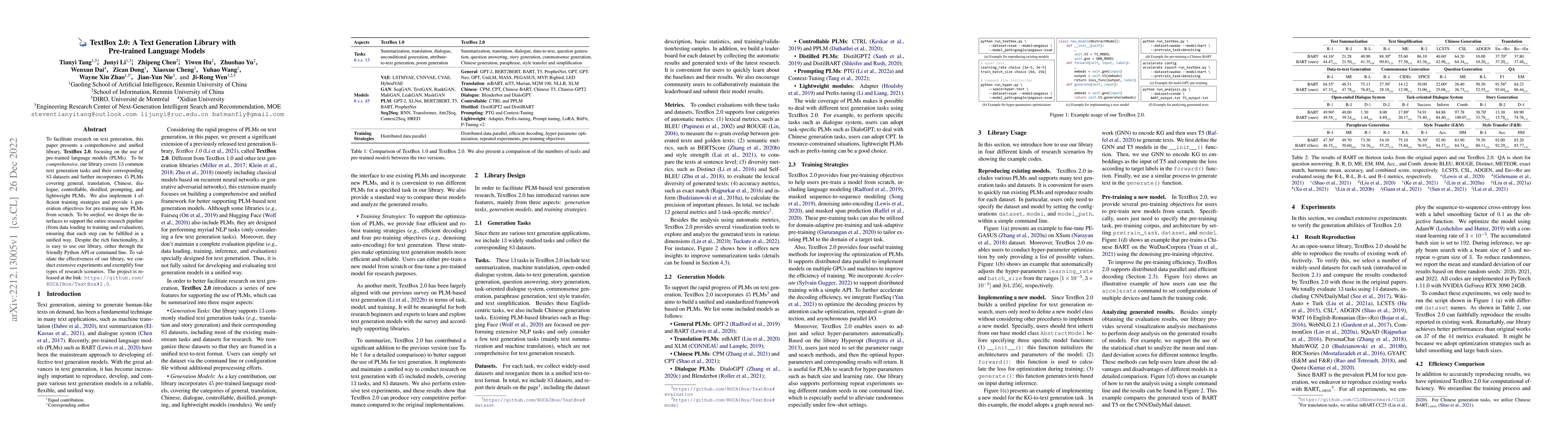 Thumbnail for TextBox 2.0: A Text Generation Library with Pre-trained Language Models
