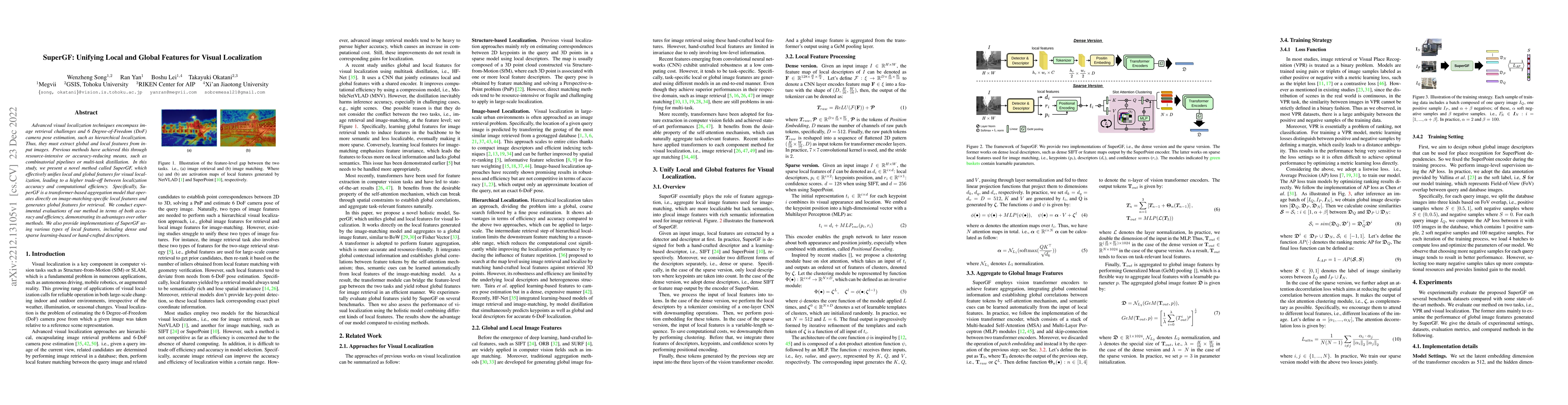 Thumbnail for SuperGF: Unifying Local and Global Features for Visual Localization