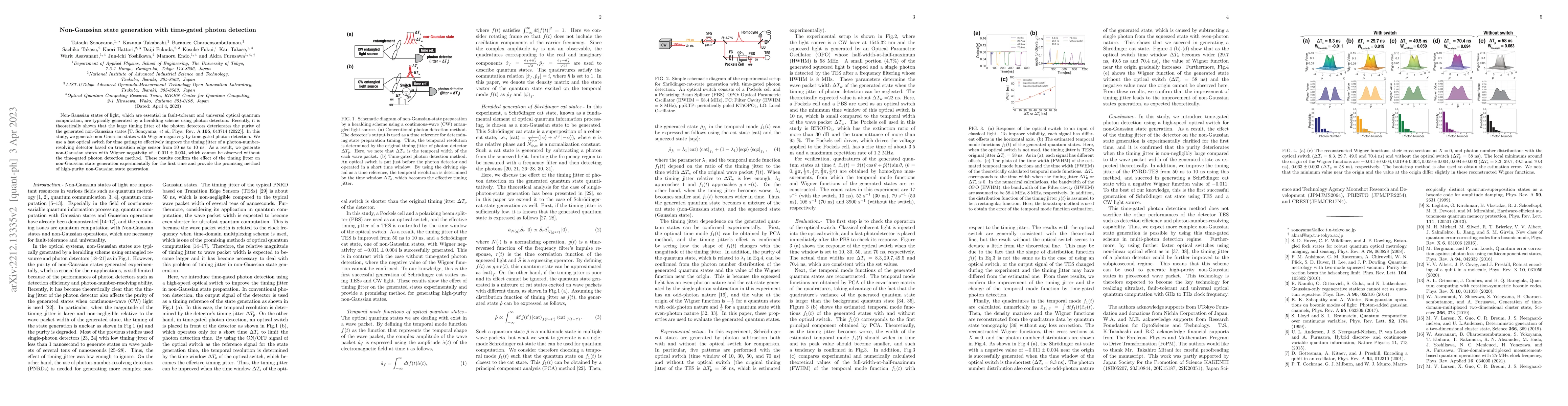 Thumbnail for Non-Gaussian state generation with time-gated photon detection