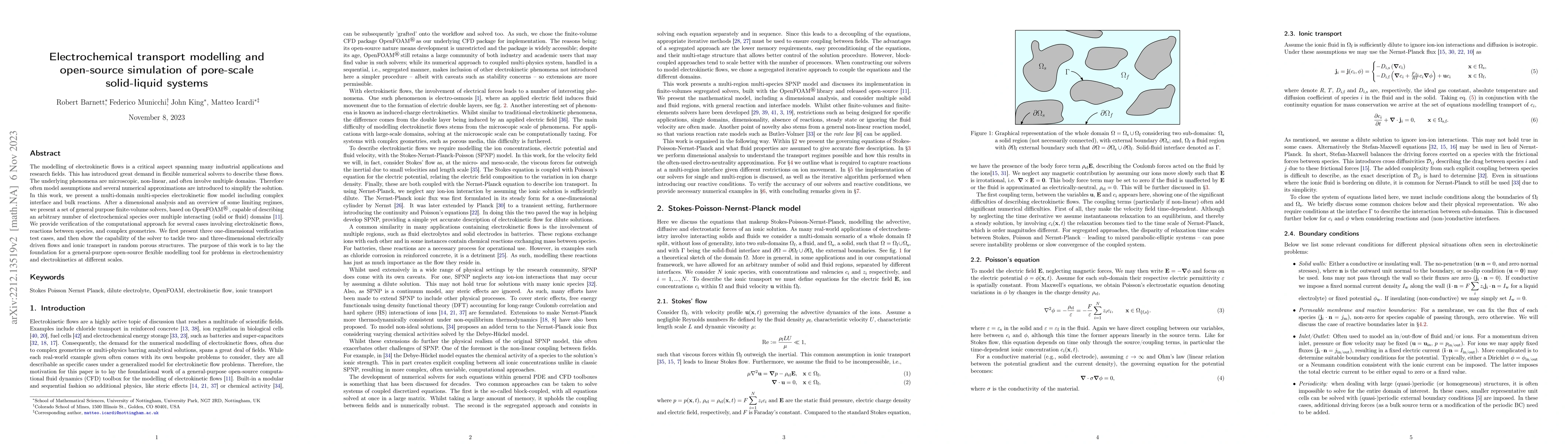 Thumbnail for Electrochemical transport modelling and open-source simulation of
  pore-scale solid-liquid systems