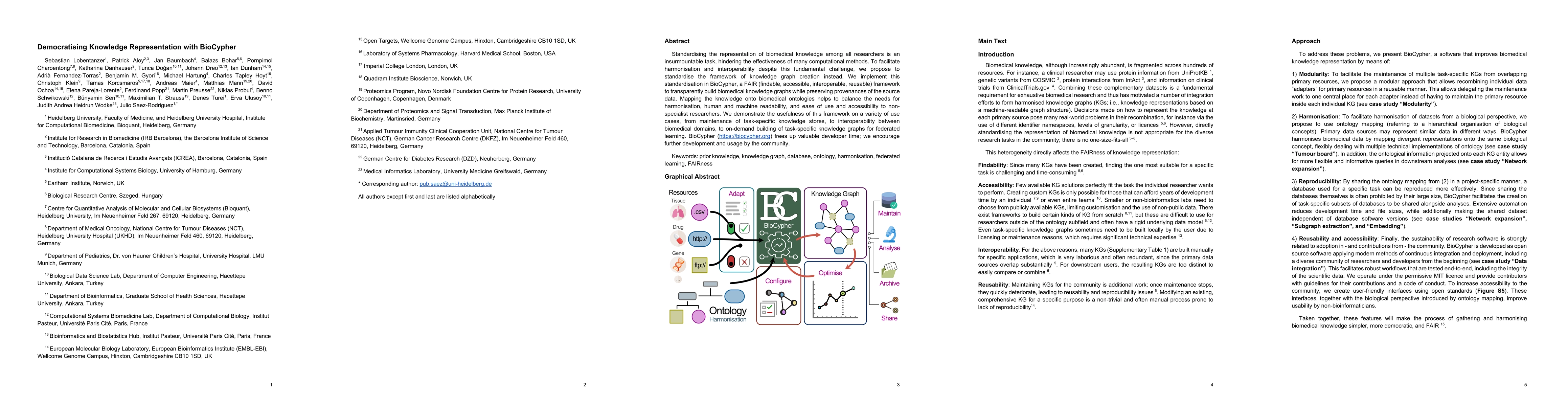 Thumbnail for Democratising Knowledge Representation with BioCypher