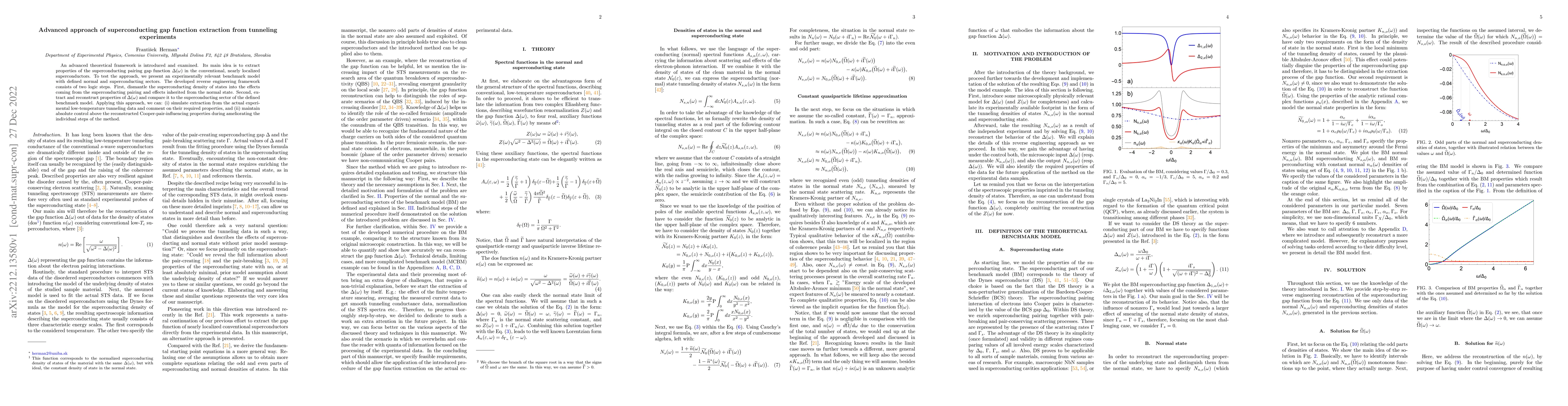 Thumbnail for Advanced approach of superconducting gap function extraction from
  tunneling experiments