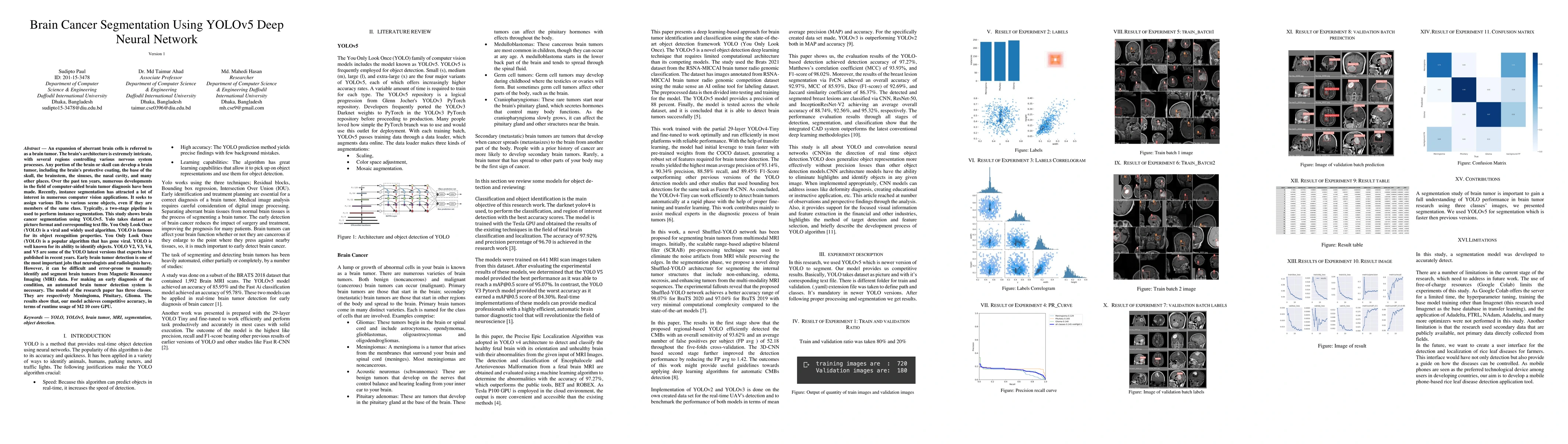 Thumbnail for Brain Cancer Segmentation Using YOLOv5 Deep Neural Network