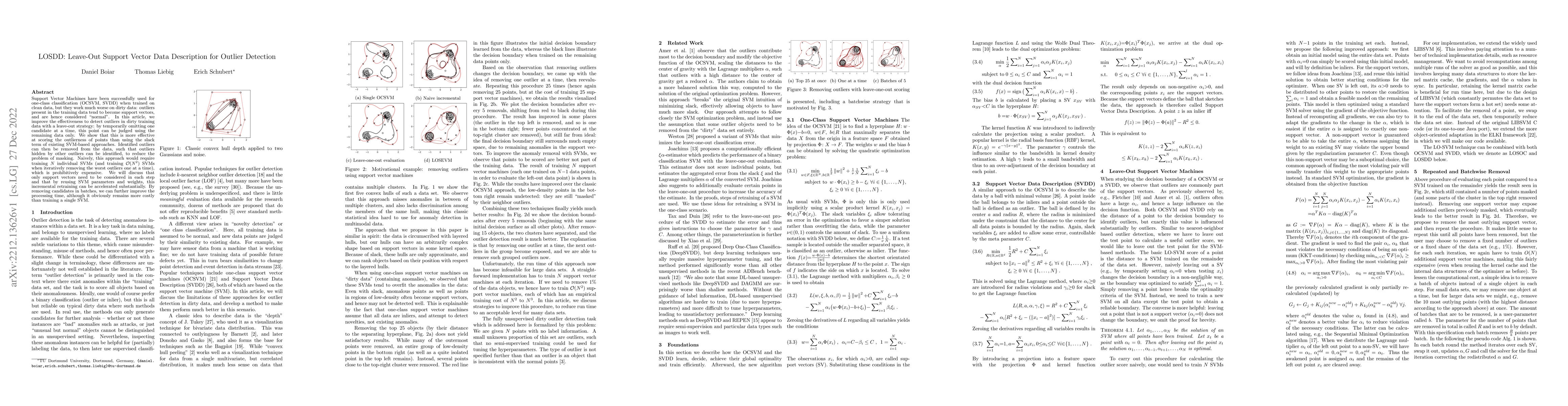 Thumbnail for LOSDD: Leave-Out Support Vector Data Description for Outlier Detection