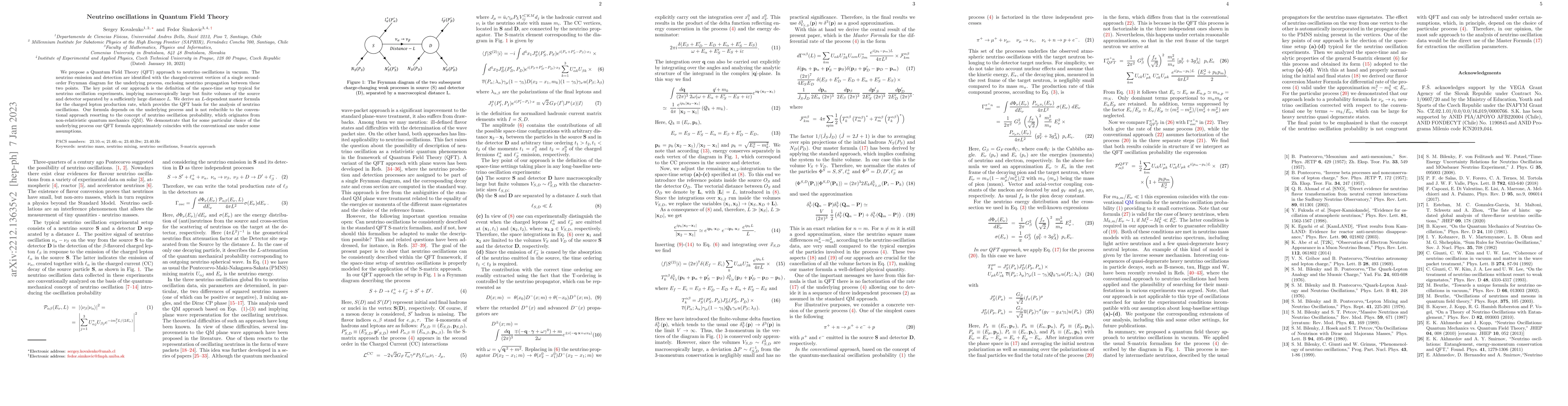 Thumbnail for Neutrino oscillations in Quantum Field Theory