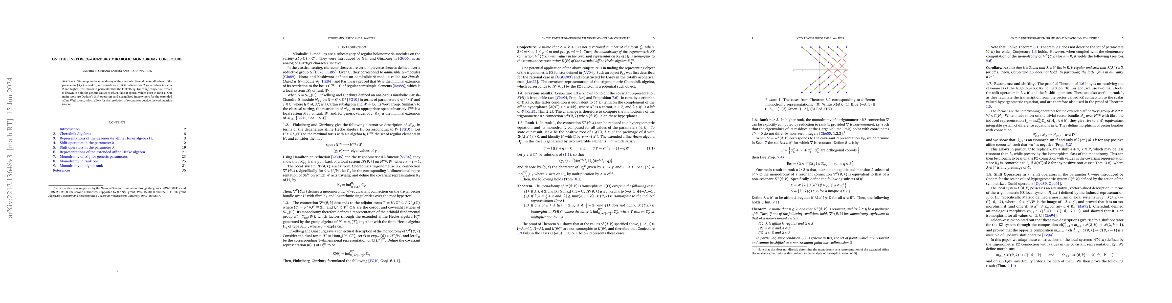 Thumbnail for On the Finkelberg-Ginzburg Mirabolic Monodromy Conjecture