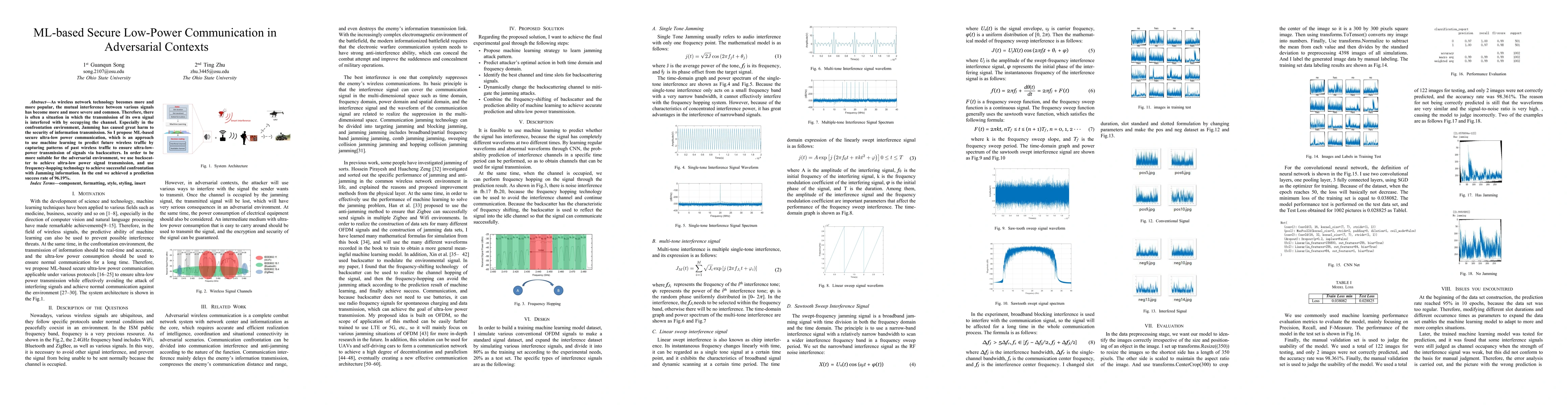 Thumbnail for ML-based Secure Low-Power Communication in Adversarial Contexts