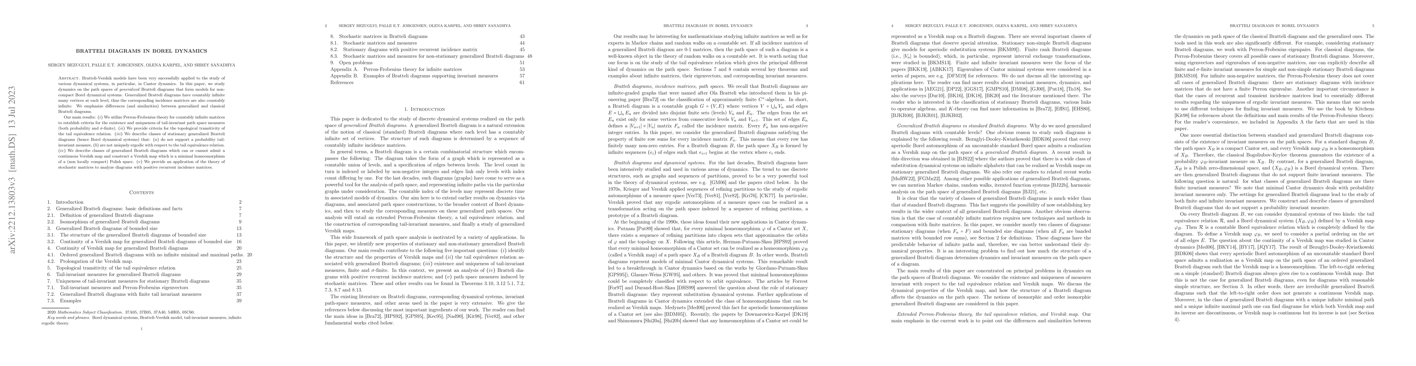 Thumbnail for Bratteli diagrams in Borel dynamics