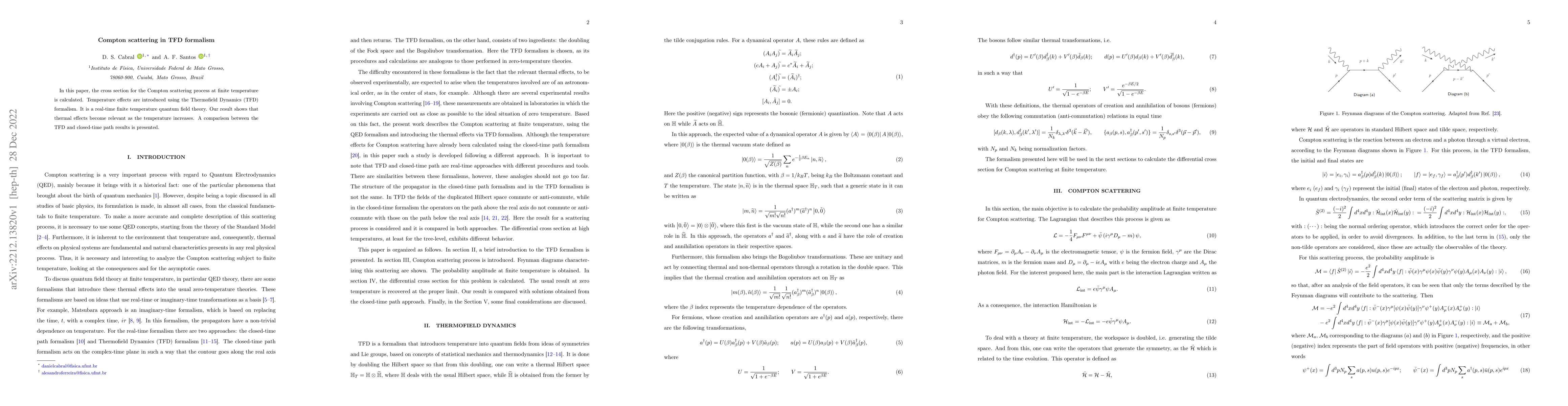 Thumbnail for Compton scattering in TFD formalism