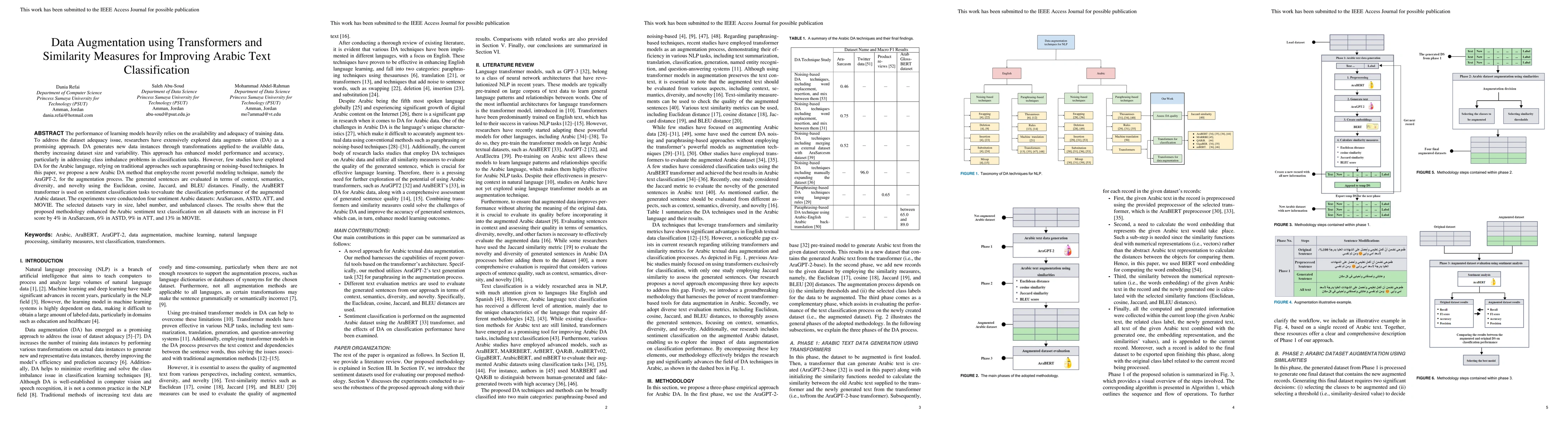 Thumbnail for Data Augmentation using Transformers and Similarity Measures for
  Improving Arabic Text Classification
