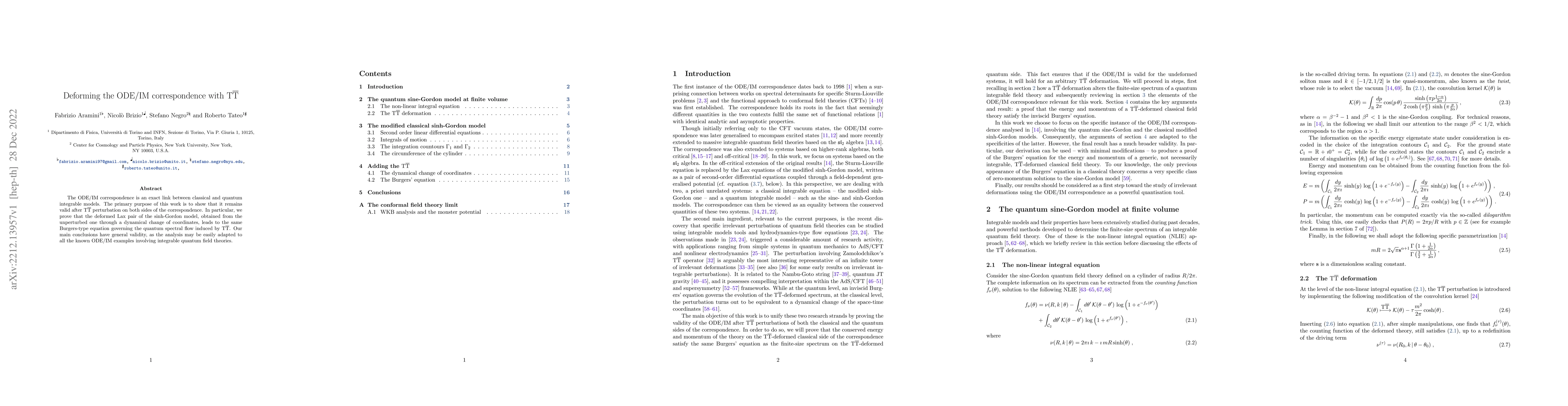 Thumbnail for Deforming the ODE/IM correspondence with $\mathrm{T}\bar{\mathrm{T}}$