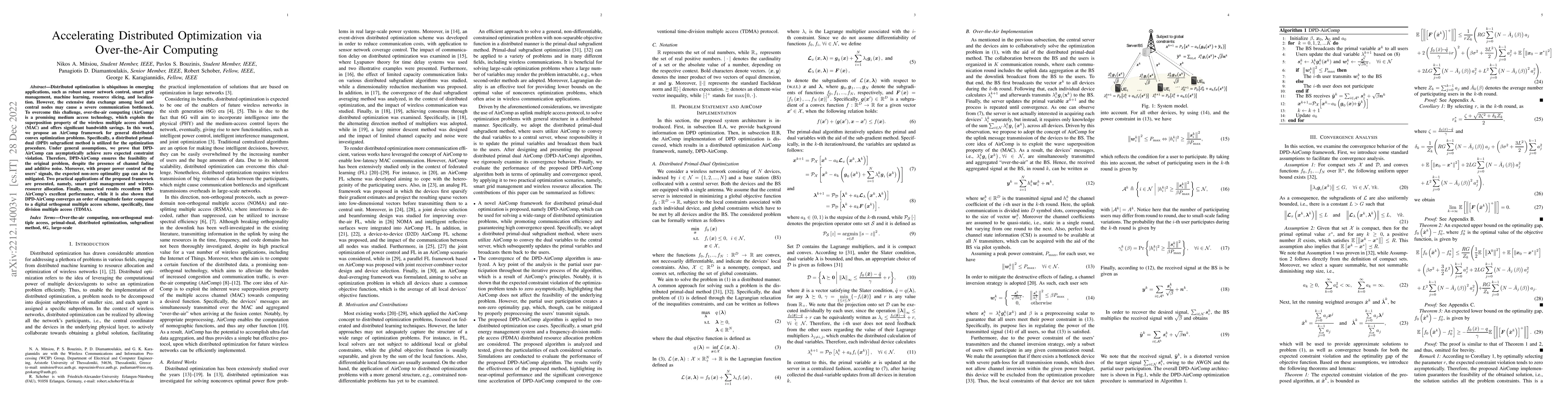 Thumbnail for Accelerating Distributed Optimization via Over-the-Air Computing