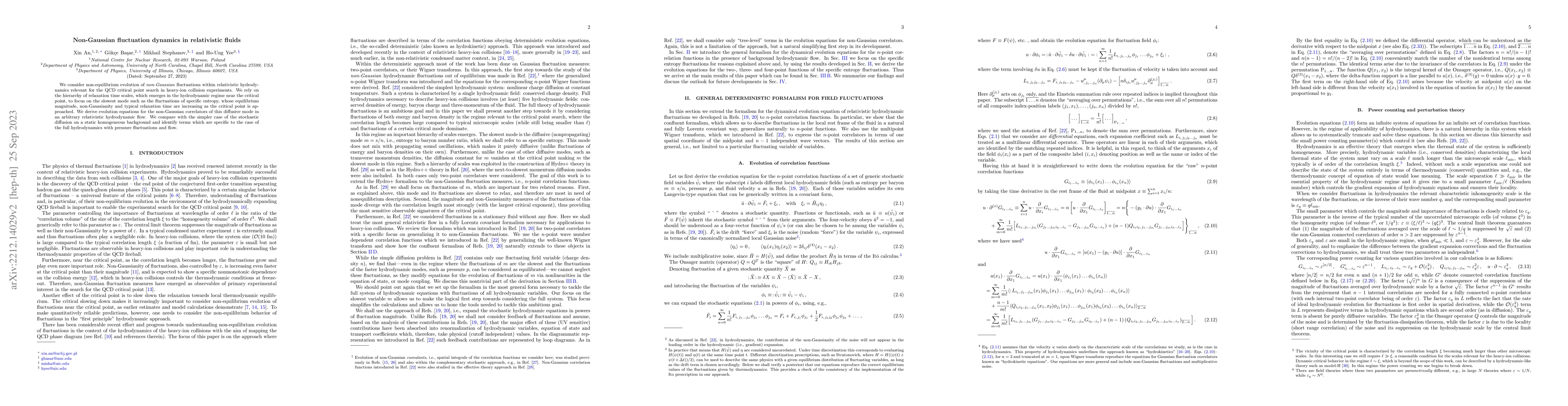 Thumbnail for Non-Gaussian fluctuation dynamics in relativistic fluids