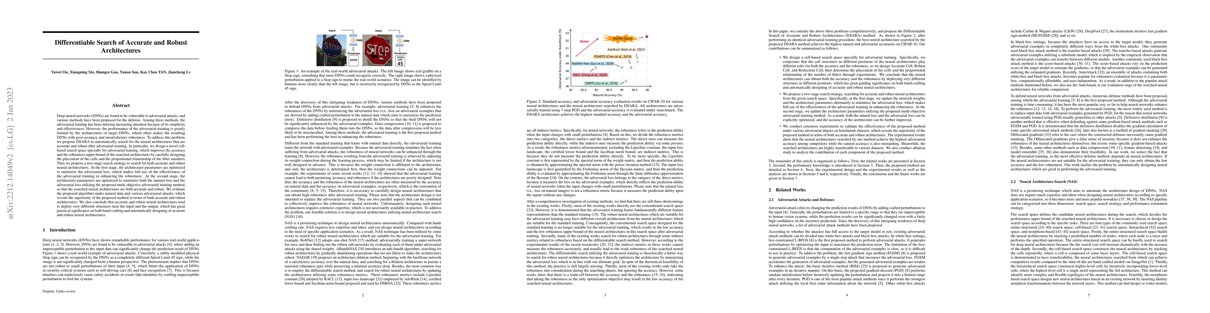 Thumbnail for Differentiable Search of Accurate and Robust Architectures