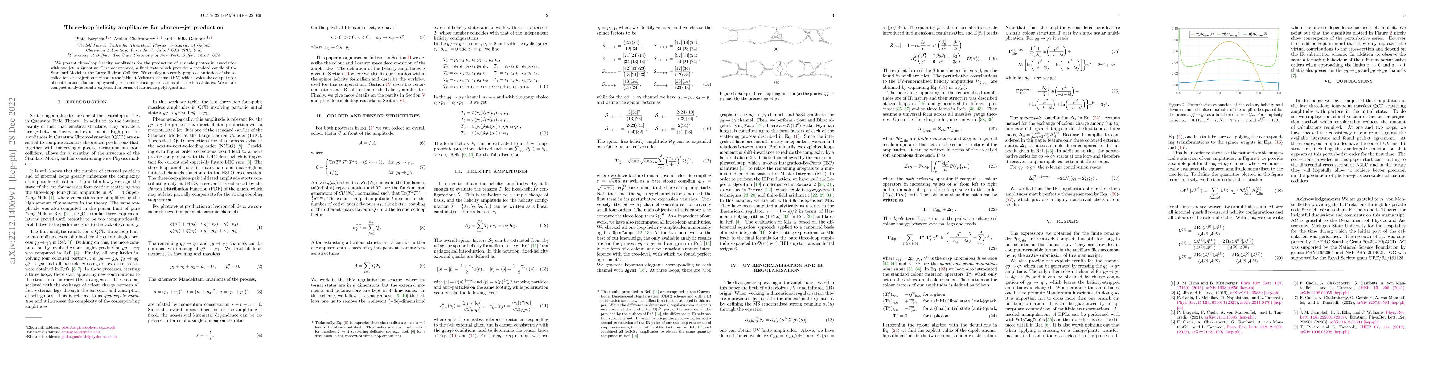 Thumbnail for Three-loop helicity amplitudes for photon+jet production