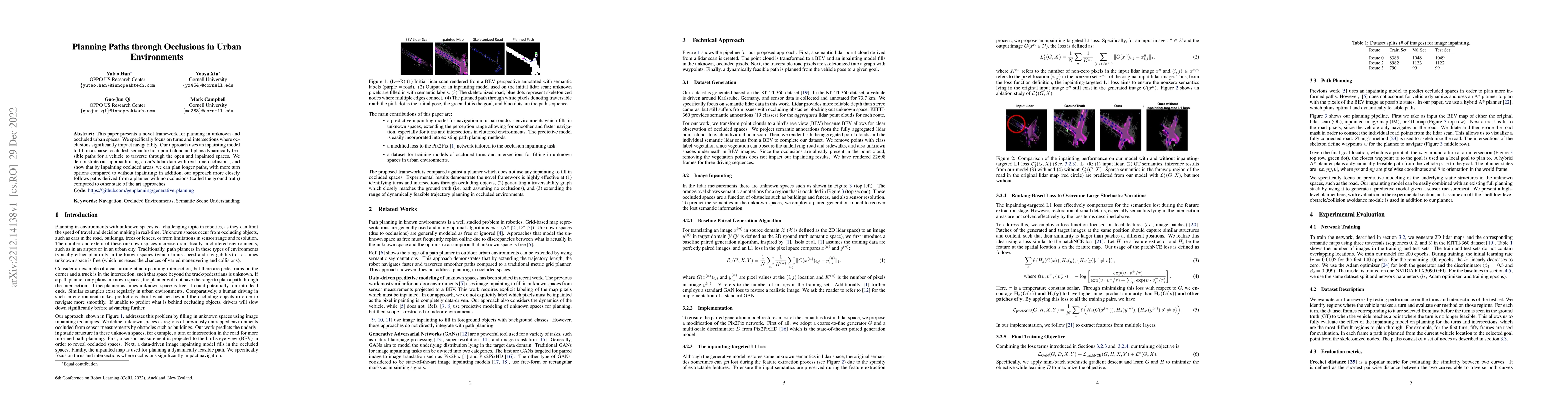 Thumbnail for Planning Paths through Occlusions in Urban Environments