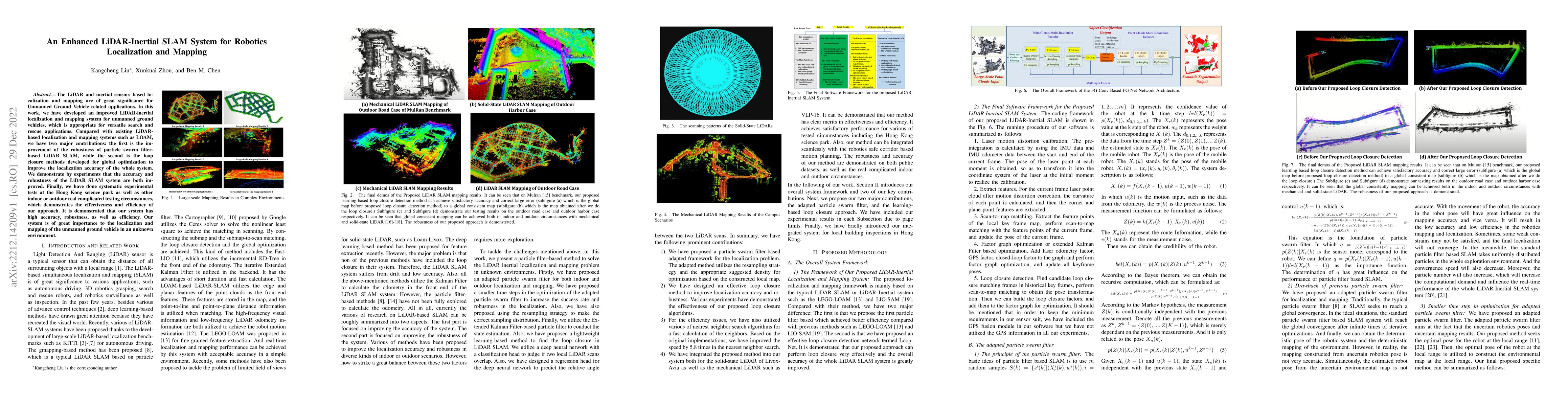 Thumbnail for An Enhanced LiDAR-Inertial SLAM System for Robotics Localization and
  Mapping