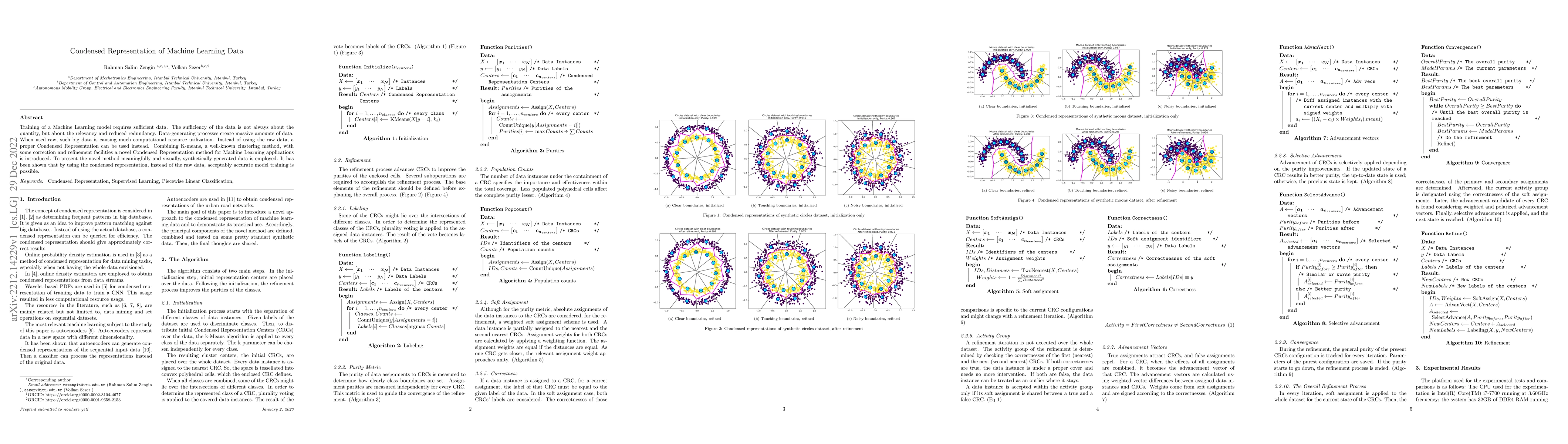 Thumbnail for Condensed Representation of Machine Learning Data