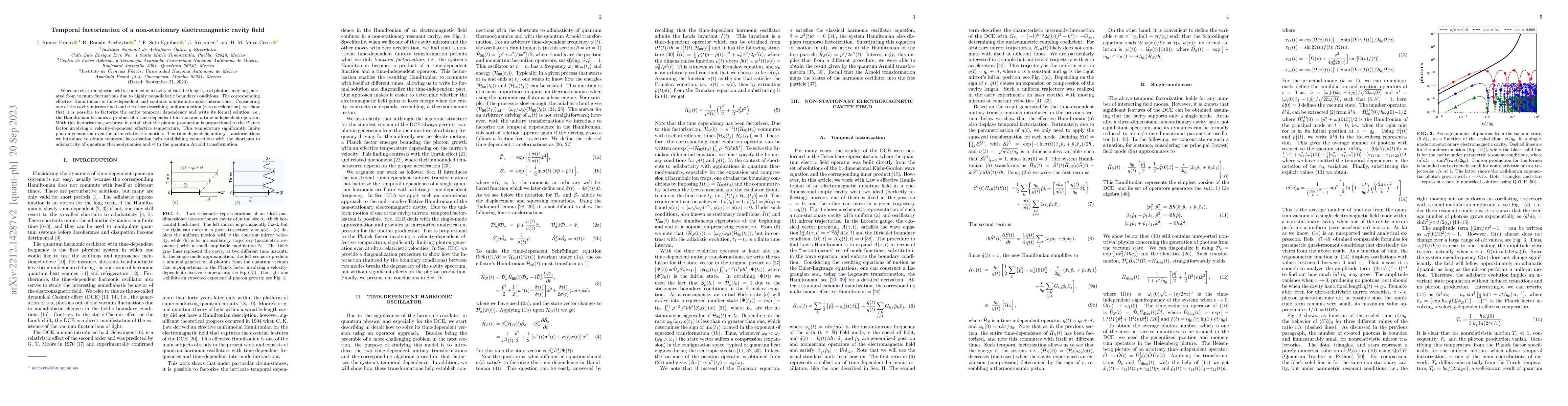 Thumbnail for Temporal factorization of a non-stationary electromagnetic cavity field