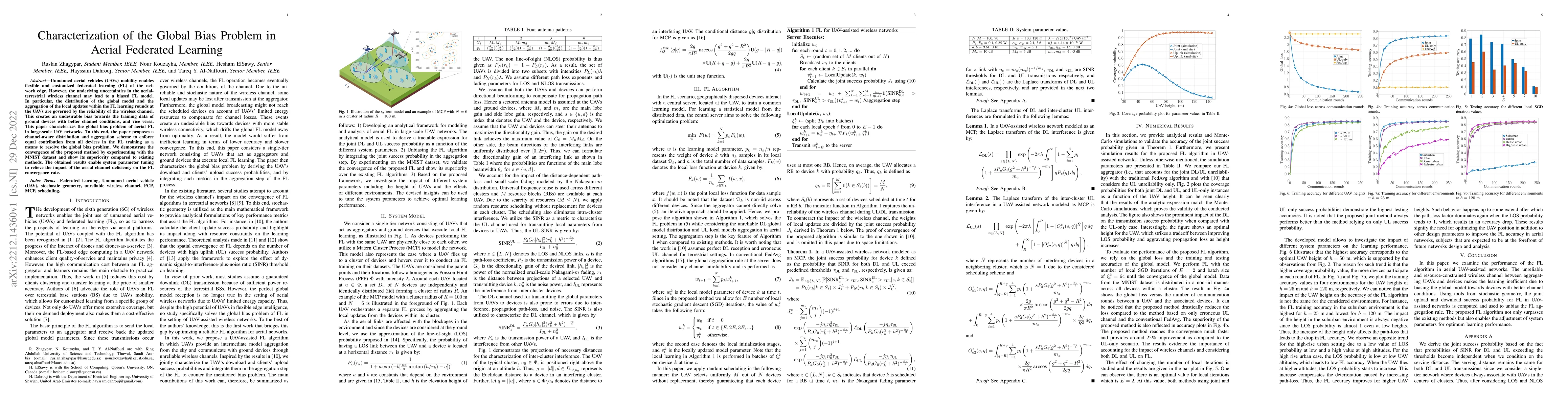 Thumbnail for Characterization of the Global Bias Problem in Aerial Federated Learning