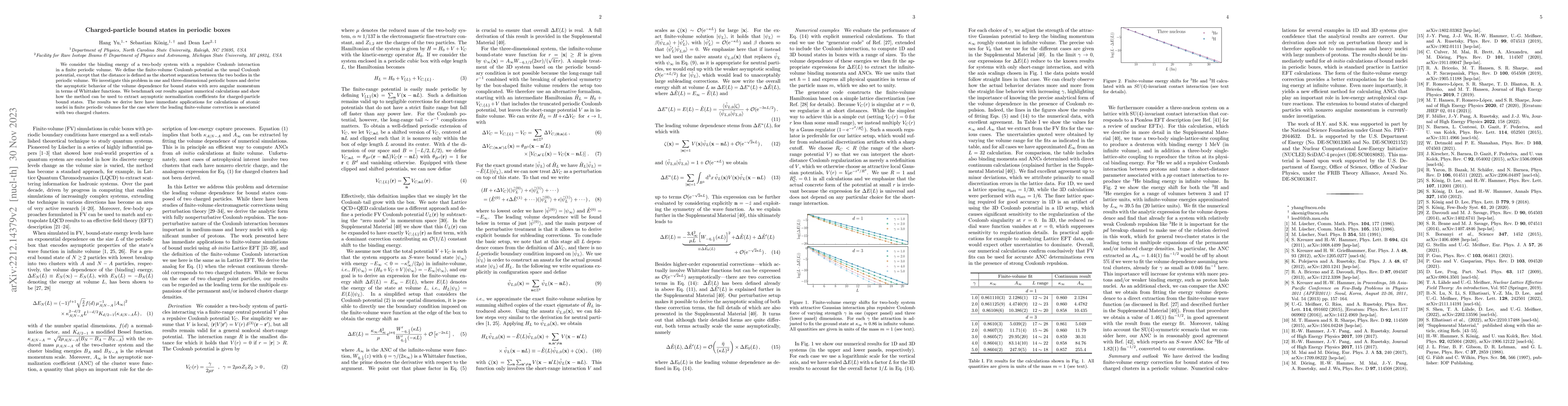 Thumbnail for Charged-particle bound states in periodic boxes
