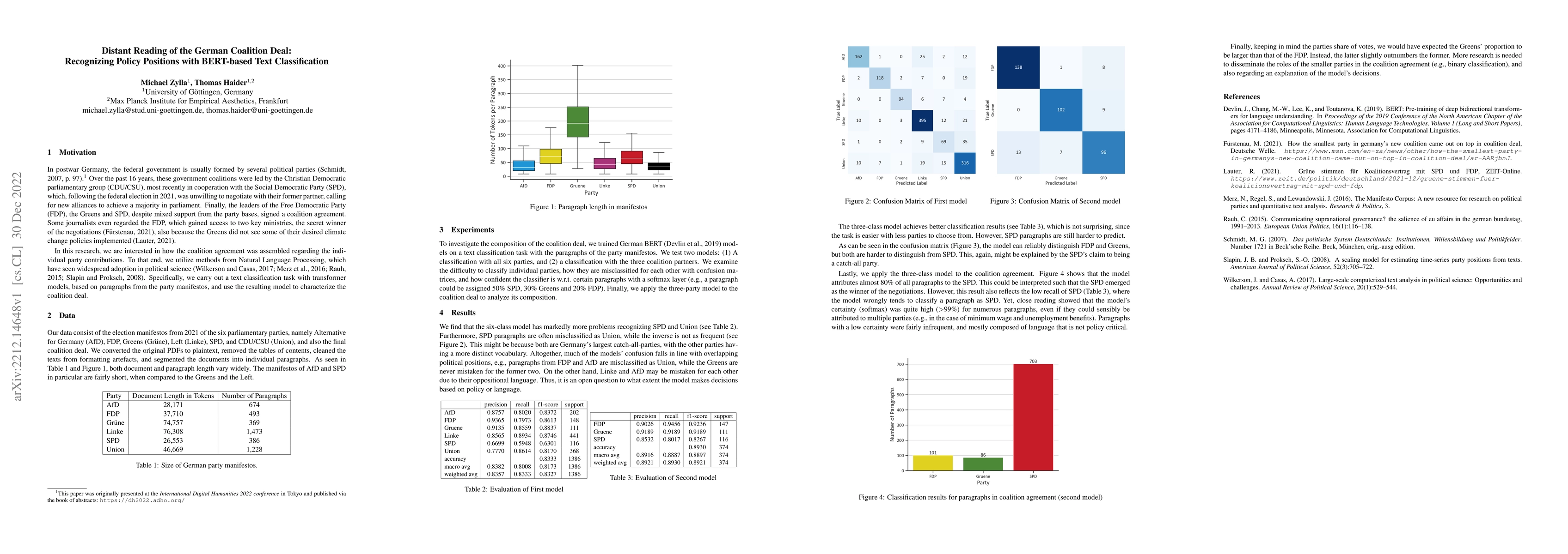 Thumbnail for Distant Reading of the German Coalition Deal: Recognizing Policy
  Positions with BERT-based Text Classification